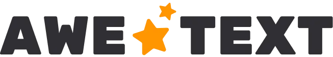 AweText logo