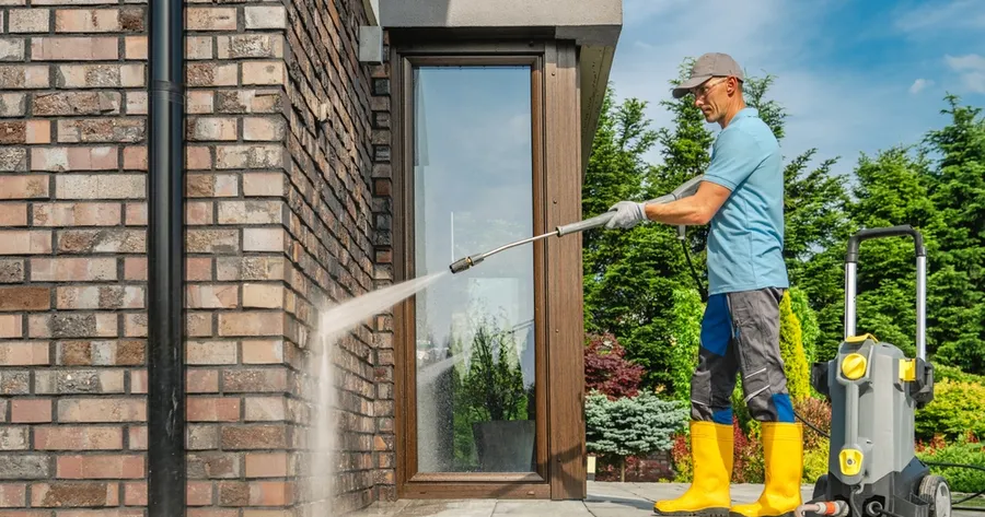 Cost-Efficient Exterior Revamp with Pressure Washing