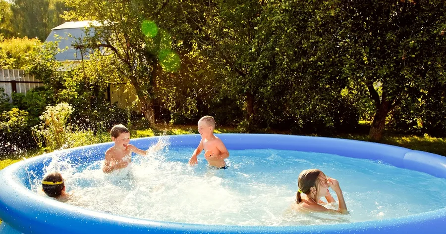 Inflatable Pools Are a Backyard Game-Changer